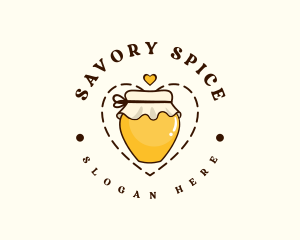 Honey Sweet Jar logo design