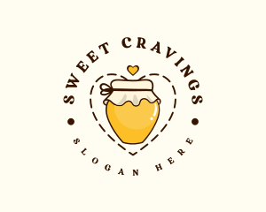 Honey Sweet Jar logo design