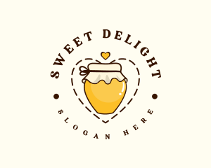 Honey Sweet Jar logo design