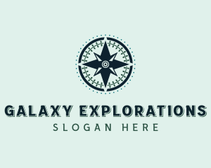 Traveler Compass Expedition logo design