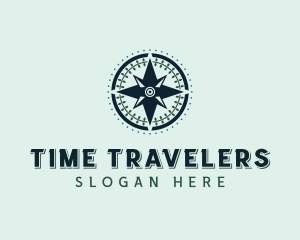 Traveler Compass Expedition logo design