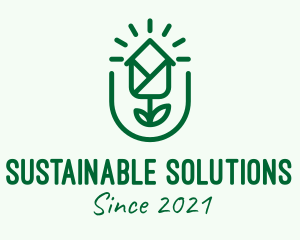 Sustainable Housing Mortgage logo design