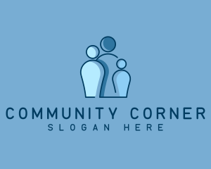 People Family Community logo design