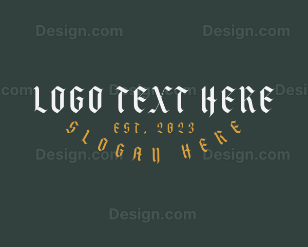 Generic Gothic Brand Logo