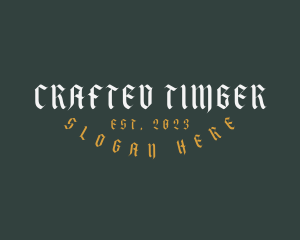 Generic Gothic Brand logo design