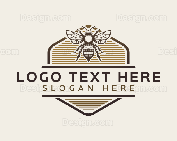 Bee Honey Farm Logo