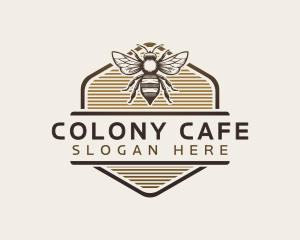 Bee Honey Farm  logo design