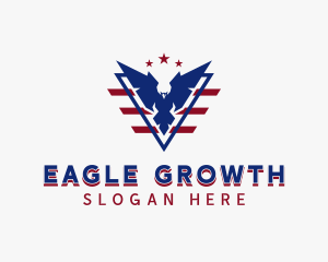 Veteran Military Eagle logo design