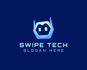 Cyber Tech Robot logo design