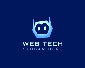 Cyber Tech Robot logo design