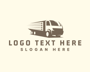 Transportation Truck Delivery logo