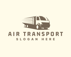 Transportation Truck Delivery logo design