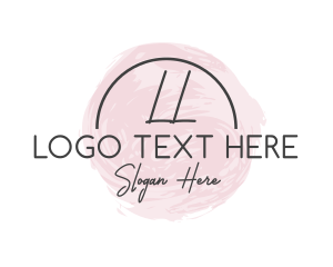 Elegant Feminine Watercolor logo