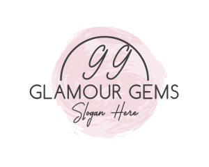 Elegant Feminine Watercolor logo design