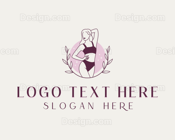 Woman Lingerie Boutique Logo