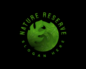 Nature Eco Leaves logo design