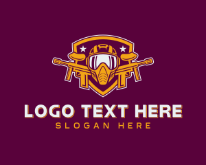 Combat Paintball League logo