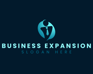 Businessman Human Employee logo