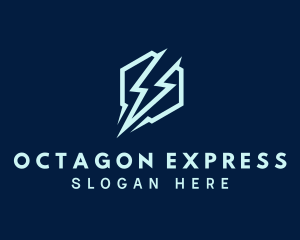 Lightning Bolt Express logo design