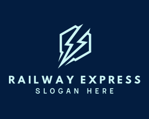 Lightning Bolt Express logo design