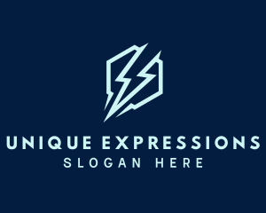 Lightning Bolt Express logo design