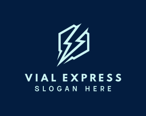 Lightning Bolt Express logo design