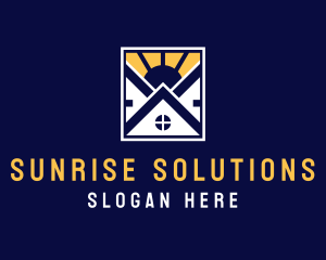 Sunrise Residential House logo design