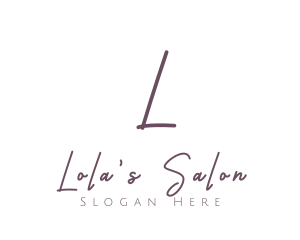 Beauty Cosmetics Salon logo design