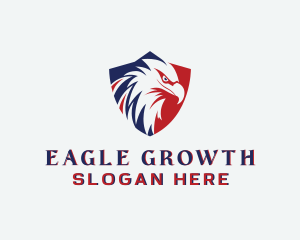 Eagle Bird Shield logo design