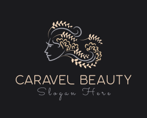 Floral Goddess Beauty logo design