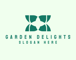 Organic Leaf Garden logo design