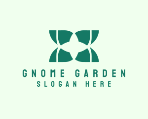 Organic Leaf Garden logo design