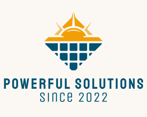 Solar Energy Power  logo design