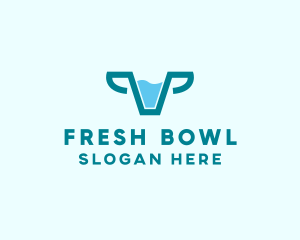 Fresh Cow Milk  logo design