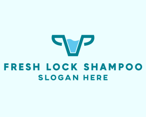 Fresh Cow Milk  logo design