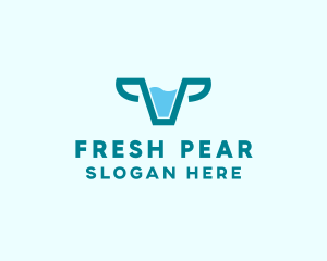 Fresh Cow Milk  logo design