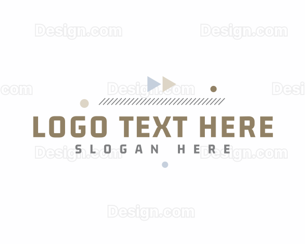 Geometric Shapes Business Logo