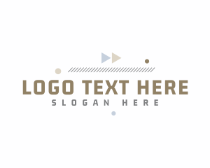 Geometric Shapes Business Logo