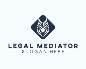 Wolf Law Firm logo design