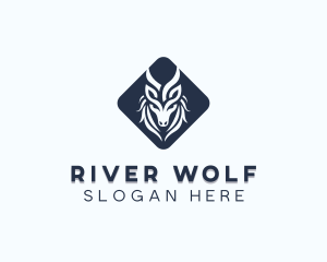 Wild Wolf Animal logo