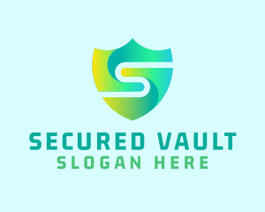 Cyber Security Letter S logo design