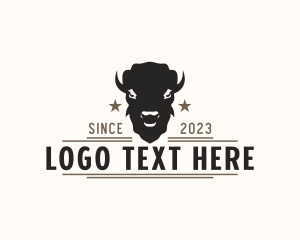 Meat - Buffalo Meat Steakhouse logo design