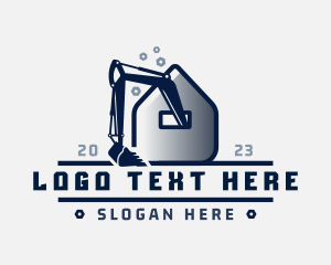 Excavator House Construction logo