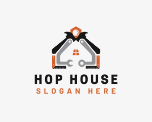 House Handyman Tools logo design