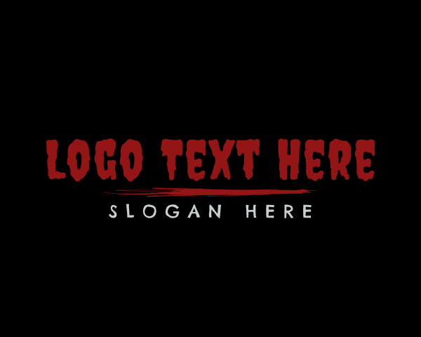 Creepy logo example 3