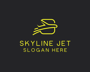 Yellow Jet Tours Airplane logo
