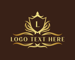 Luxury Premium Crest Shield logo