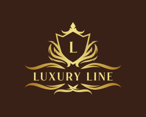 Luxury Premium Crest Shield logo design