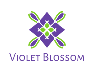 Violet Spa Badge logo