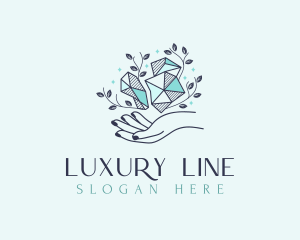 Luxury Gem Astral logo design